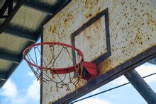 Old Vintage Basketball Hoop Free Stock Photo - Public Domain Pictures