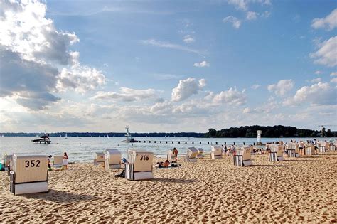 Strandbad Wannsee Lido, Four Square, Berlin, Sand, Europe, Urban, Beach ...