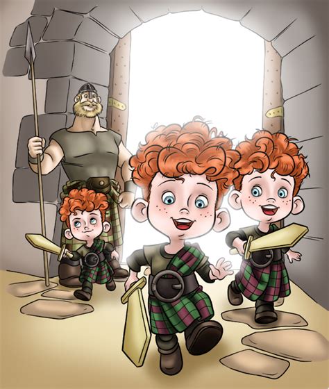 The BRAVE Triplets by johngreeko on DeviantArt