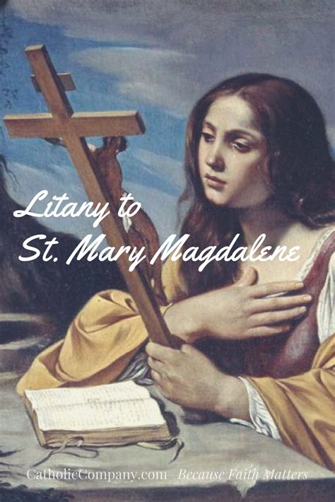 Litany to St. Mary Magdalene - The Catholic Company®