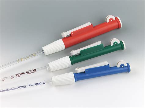 Pipet Filler, Fast Release, 25 mL, Red