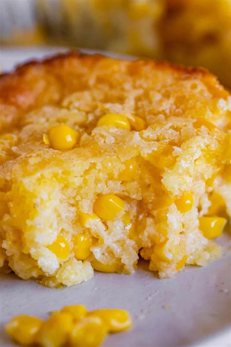 Cornbread Casserole Recipe from The Food Charlatan. | Recipe | Creamed ...