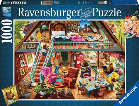 Ravensburger Goldilocks Gets Caught 1000 Piece Puzzle – The Puzzle Collections