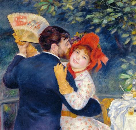 A Dance In The Country Painting by Pierre Auguste Renoir - Pixels