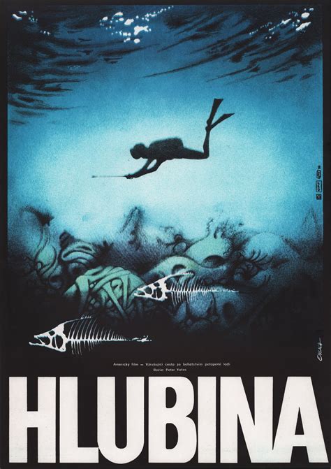 The Deep Original 1977 Czech A3 Movie Poster - Posteritati Movie Poster ...