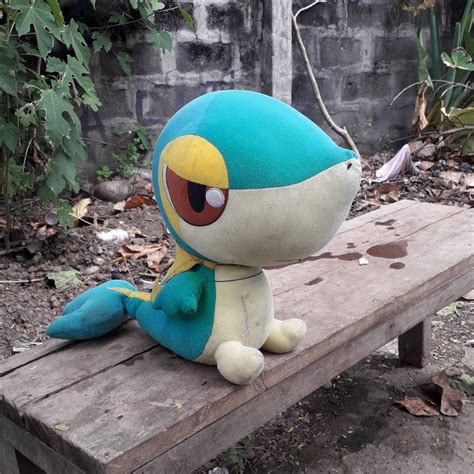 my shiny snivy plush by MoonlightUnity on DeviantArt