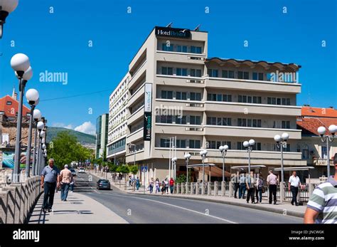 Hotel Bristol in Mostar, Bosnia Herzegovina Stock Photo - Alamy