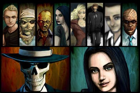 Image - Main Characters.jpg | Skulduggery Pleasant Wiki | FANDOM ...