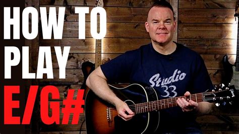 How to Play E/G# Chord on Guitar - YouTube