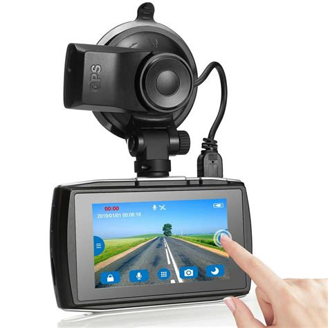 Car Dash Camera, Z-EDGE T3 Touch Screen Dash Cam with GPS, 3.0-inch ...