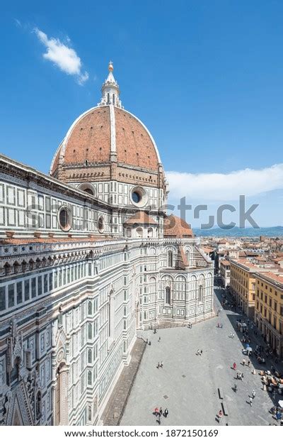 Ancient Duomo Di Firenze Built Polychrome Stock Photo 1872150169 ...