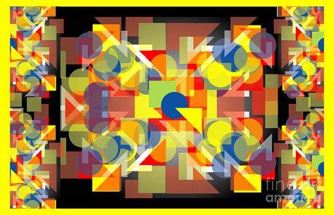 Geometric Collage II Digital Art by George Pasini - Fine Art America