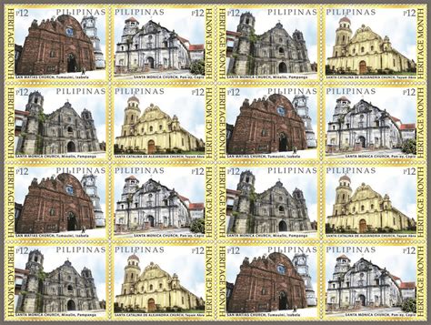 Old churches featured in PHLPost’s latest commemorative stamps | CBCPNews