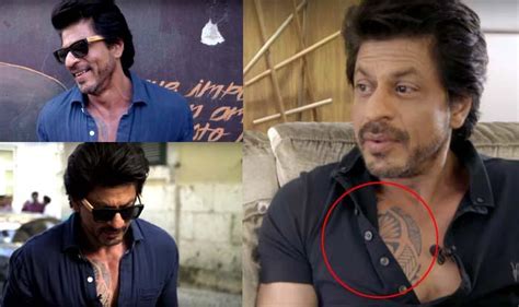 Is Shah Rukh Khan flaunting his tattoo more than ever before? | Buzz ...