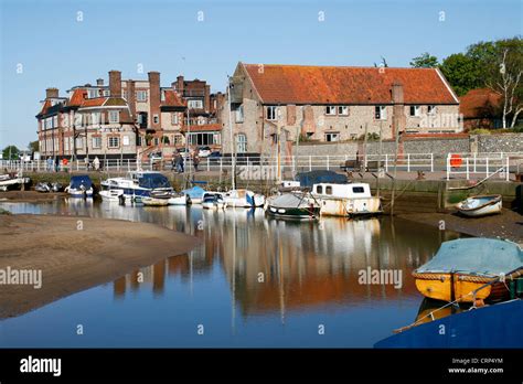 Blakeney Quay and boats Norfolk England UK Stock Photo - Alamy