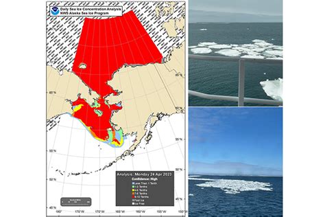 Annual spring survey encounters ice in the Bering Sea | NOAA Climate.gov