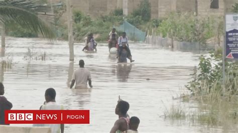 Ghana floods: One confirmed dead as floods displace over 1000 people - BBC News Pidgin