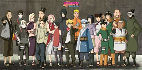 boruto characters teachers Boruto: naruto the movie|hidden leaf village by iennidesign on ...