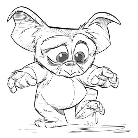 Gremlins art, Cartoon drawings, Cute drawings