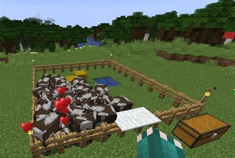 How to build a cow farm in Minecraft easily