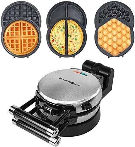 Top 10 Best Waffle Maker Removable Plates : Reviews & Buying Guide ...