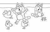 Bluey Dad Bandit Coloring Pages  Cool sketch template