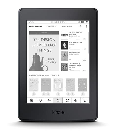 All New Kindle Paperwhite - Redesign Concept on Behance