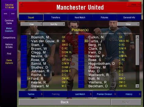 Championship Manager 3 - Old Games Download