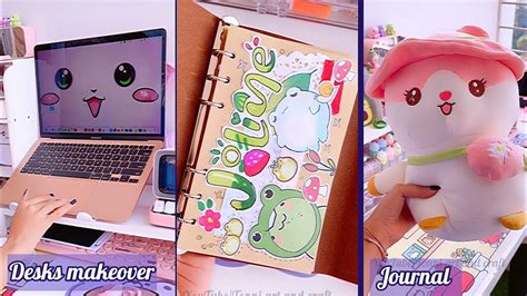 Desk makeover + Journal / Desk organized /Tonni art and craft - YouTube