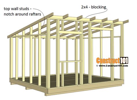 How to build a 12x10 shed - Builders Villa