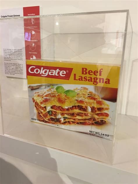 Colgate beef lasagna : r/weirdfood