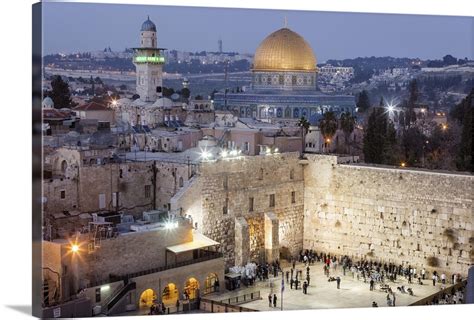 Israel, Jerusalem, Western Wall, Wailing Wall Wall Art, Canvas Prints ...