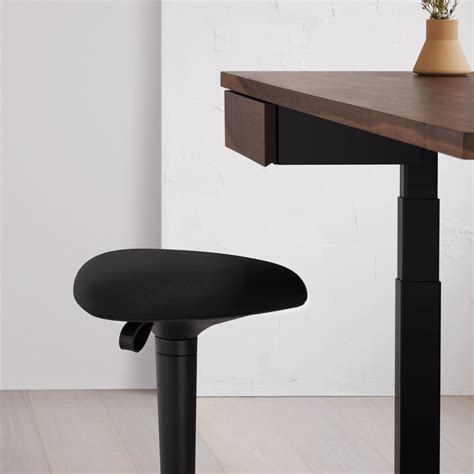 The Tilt Ergonomic Stool for Standing Desk in Black | Ergonofis