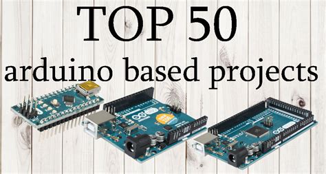 Top 50 Arduino Based Projects - Engineering Projects