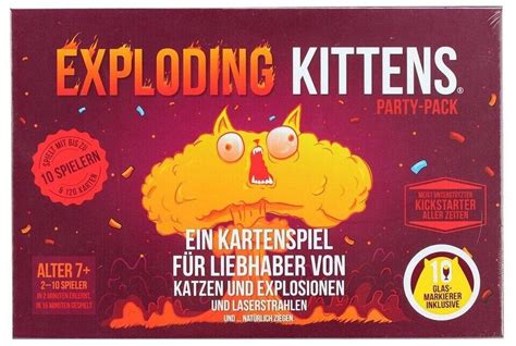 Exploding Kittens Party Pack au meilleur prix sur idealo.fr