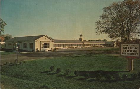 Fork Union Motor Lodge & Restaurant Virginia Postcard