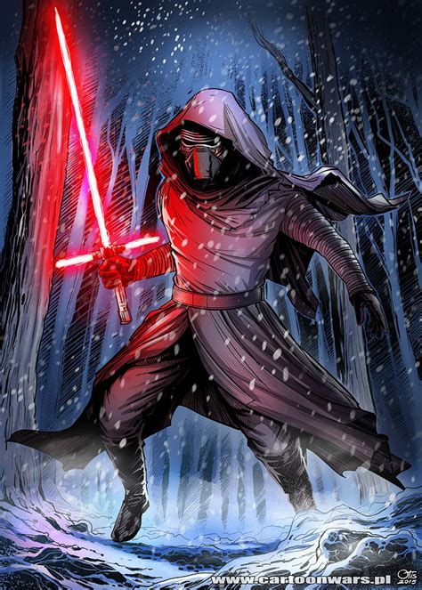 Cartoon Wars - Kylo Ren fan art by Otisso on DeviantArt