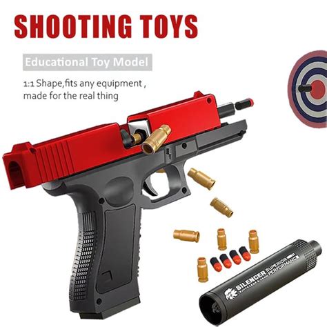 Pellet Guns Glock Toy Gun Toys For Boy Kids Children Soft Bullet Gun ...