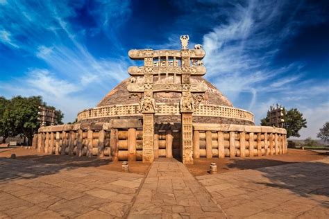 Sanchi Stupa - The Great Stupa With Buddha Relics - Inditales