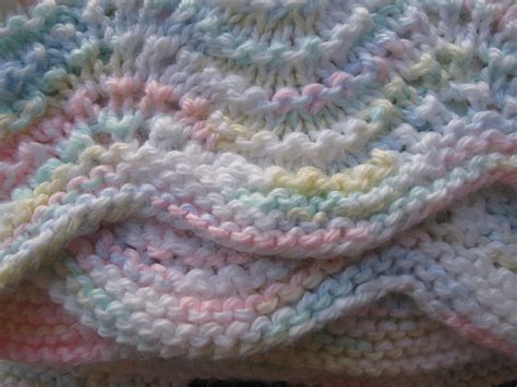 Lullaby Lass Hand-Knitted Ripple Baby Blanket / Afghan | Flickr