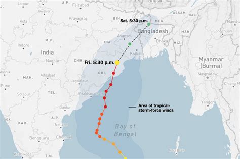 Cyclone Fani Hits India: Storm Lashes Coast With Hurricane Strength - The New York Times