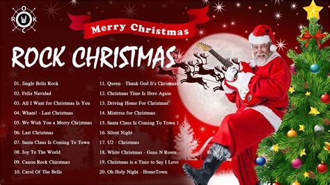 Best Rock Christmas Music | Rock Christmas Songs Of All Time | Happy ...