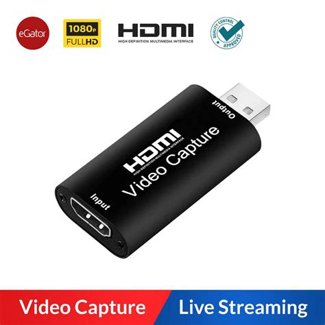 4K Graphics Capture Card HDMI To USB Video Recorder Box For Video Recording ...