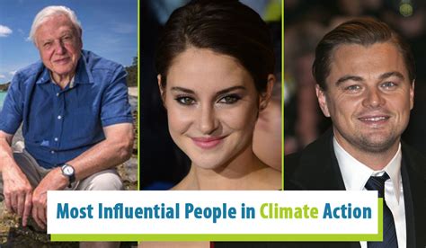 Top 10 Environmental Celebrity Activists Inspiring the World to Volunteer With Climate Action to ...