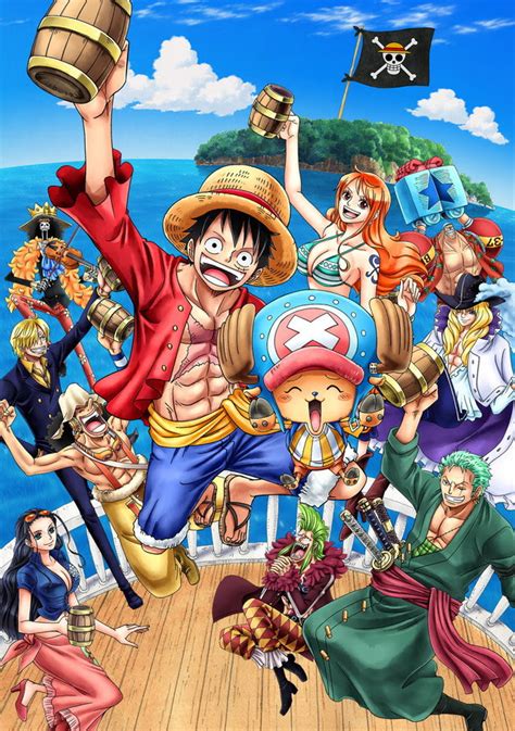 One Piece Luffy Crew Members