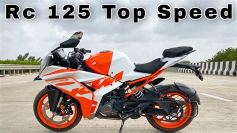 2022 KTM RC 125 Top Speed | 0-100 Acceleration Test | Akshay Gayakwad ...