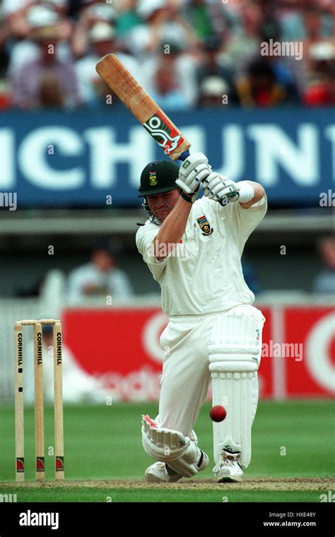 DARYLL CULLINAN SOUTH AFRICA & TRANSVAAL 16 June 1998 Stock Photo - Alamy