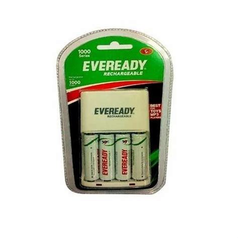 Eveready Battery Charger With 4U AA Rechargeable Battery at ₹ 600/piece ...