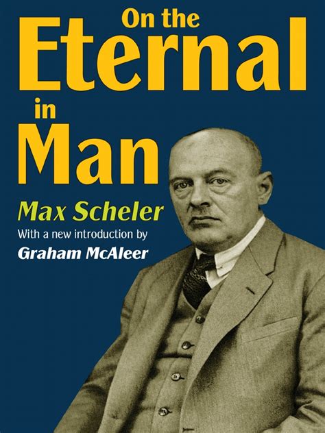 Max Scheler - On The Eternal in Man-Routledge (2009) | PDF ...