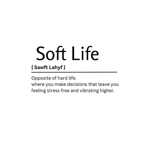 Soft Life Dictionary Definition - Kaigozen - Digital Art & AI, Humor ...